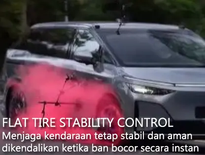 flat tire stability control