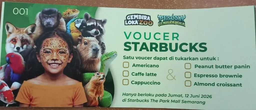 voucher starbucks